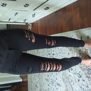 Express distressed Jegging
